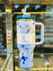 Stanley x LoveShackFancy Quencher Tumbler   Capacity: 40 oz (1.18 L)