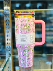 Stanley x LoveShackFancy Quencher Tumbler   Capacity: 40 oz (1.18 L)