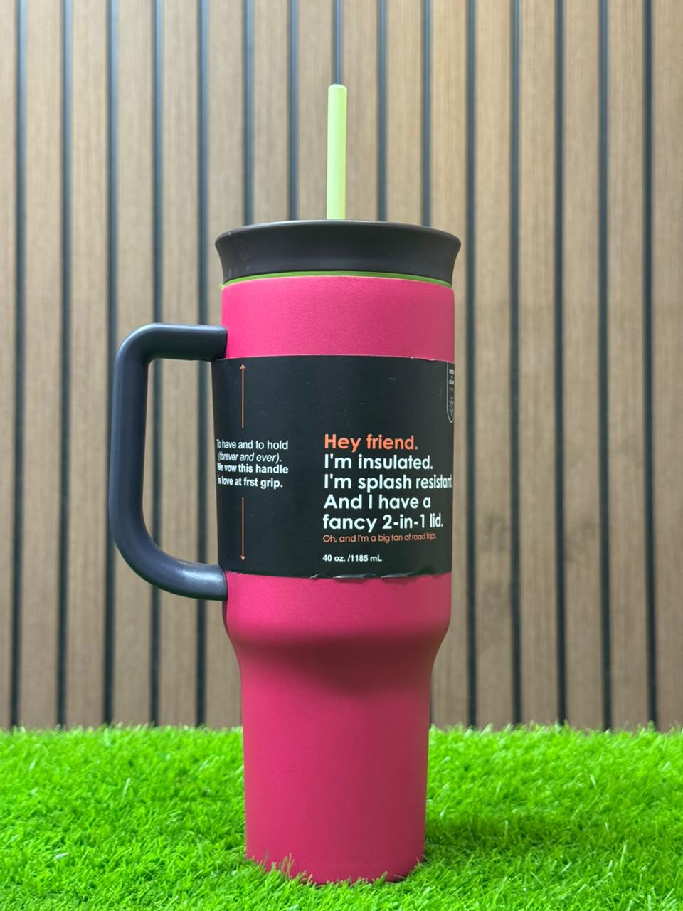 🌈 2-in-1 Gradient Straw Tumblers