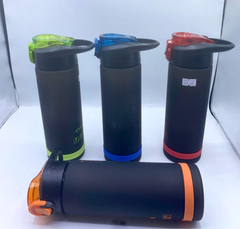 Plastic water bottle ( Evun sports) black varients