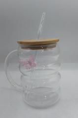 Butterfly Glass Tumbler